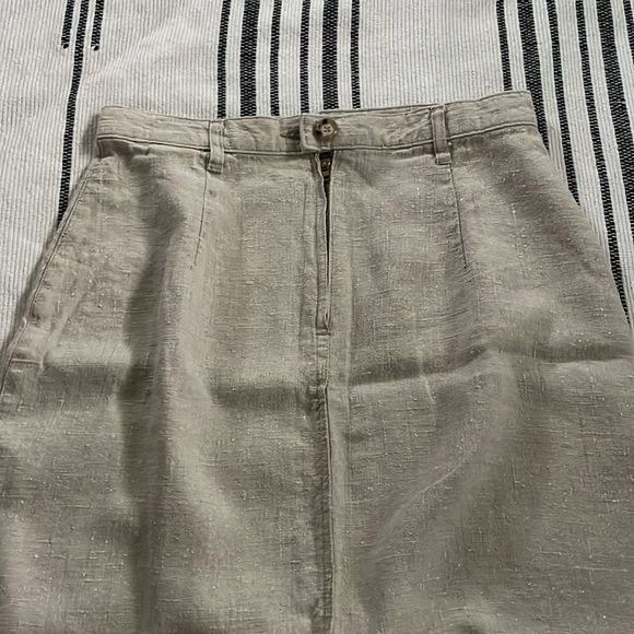 100% linen maxi skirt - Picture 8 of 8